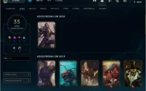 Conta lol c vayne ladra de almas