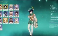 VENTI / KLEE / RAZOR / XINYAN / ARMA 5* +++++