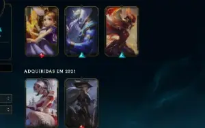 Conta League Of Legends Diamante 2 40 Pdl Sem Email