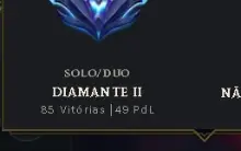 Conta League Of Legends Diamante 2 40 Pdl Sem Email