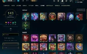 Bronze 2 com 120 Champs e 35 Skins ( Mais de 250 Jogos )