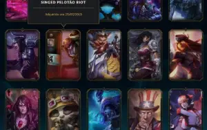 Conta League of Legends Full Acesso 4URS Rammus Rei e outras