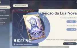 Conta de Genshin EndGame AR 58 Muitos 5 estrelas