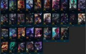 CONTA PLAT 1 MMR D3 33 CHAMPS 4 SKINS