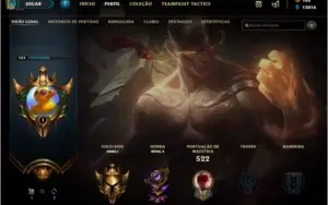 Conta Lol - 199 skin