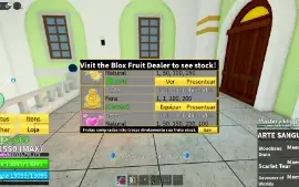 Conta Blox Fruits Com Frutas Permanentes