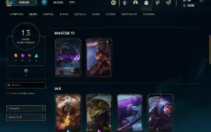 Conta Main Jax/Master Yi (Neo Pax Jax)