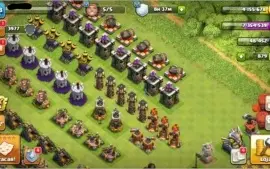 Th11 Vendo CV12 Clash of Clans, heróis full... Barato