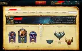 Conta Prata 2 Solo Q (Borda Gold 3) Gold 5 Flex 5x5