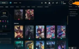 Conta lol Diamond no precinho, full acesso, 10k de ea