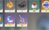 Conta ar55 Xiao, Venti, Diluc, Zhongli, etc