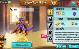 Conta DragonCity Level 61, 10 ilhas de barbada