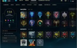 Nvl. 174 - Platina 3/Falta 1 Champ/91 Skins