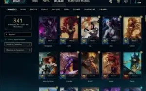 Nvl. 174 - Platina 3/Falta 1 Champ/91 Skins