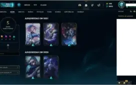 CONTA LEAGUE OF LEGENDS DIAMANTE 3 SMURF