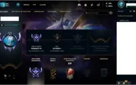 CONTA LEAGUE OF LEGENDS DIAMANTE 3 SMURF