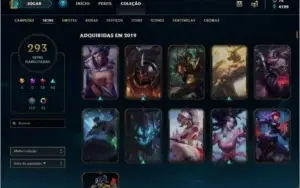 Conta League of Legends / Platina I