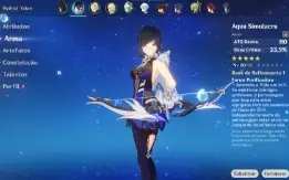 AR 45 Yelan c1 + Aqua Simulacra e Mais
