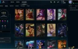 Conta League of Legends (Diamante)