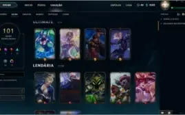 Conta League of Legends (Diamante)