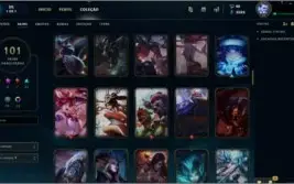 Conta League of Legends (Diamante)
