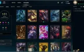 Conta League of Legends (Diamante)
