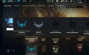 Prata 1 com 150 Champs e 87 Skins