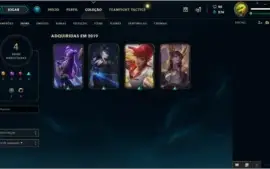 CONTA LOL PLATINA 1