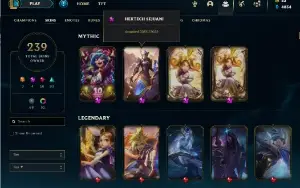 Conta em League Of Legends lvl660+ Gold+ em todas as ligas.