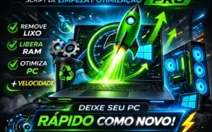 Deixe Qualquer PC Muito Mais Rápido - SCRIPT LIMPEZA!