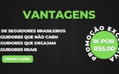 1K De Seguidores Brasileiros E Reais