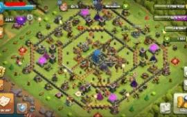 Clash Of Clans | Cv 12 | 1200 Gemas | 5 Contrutores