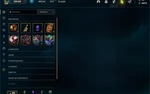 8 contas de LOL