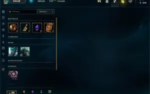 8 contas de LOL