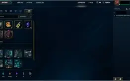 Conta League of Legends 134 champs e 137 skins
