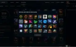 Conta League of Legends 134 champs e 137 skins