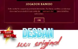 Desbloqueio Contas Banidas Permanentemente do Valorant