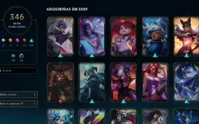 Conta Lvl 720 | 346 Skins | Todos Champs | Conta 2012