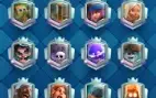 Conta Full 50 cartas nível 15 e 10 cartas evoluídas full