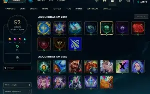 Conta PLATINA 4 - LOL (league of legends) ELOMOON