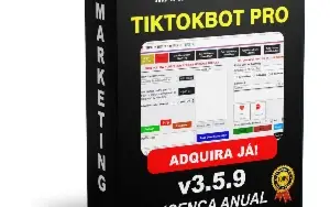 Tiktokbot Pro - Última Versão - Lic Anual + Atualizações