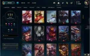 CONTA LEAGUE OF LEGENDS