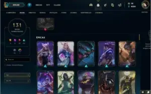 CONTA LEAGUE OF LEGENDS