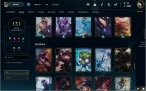 CONTA LEAGUE OF LEGENDS