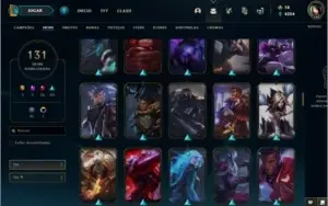 CONTA LEAGUE OF LEGENDS