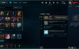 CONTA LEAGUE OF LEGENDS