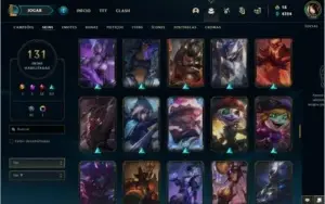 CONTA LEAGUE OF LEGENDS