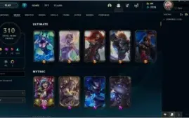 CONTA LOL LEAGUE OF LEGENDS 310 SKINS LEVEL 138
