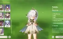 Conta Genshin Nahida Tighnari Diluc Rank 45