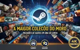 Conta Steam Gamer, sua biblioteca definitiva de Jogos